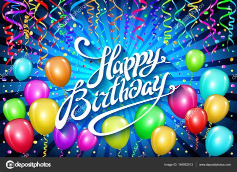 Ide 58 Birthday Banner Blue Background