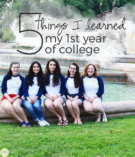 The 5 Most Important Things That I Learned My Freshman Year Of College