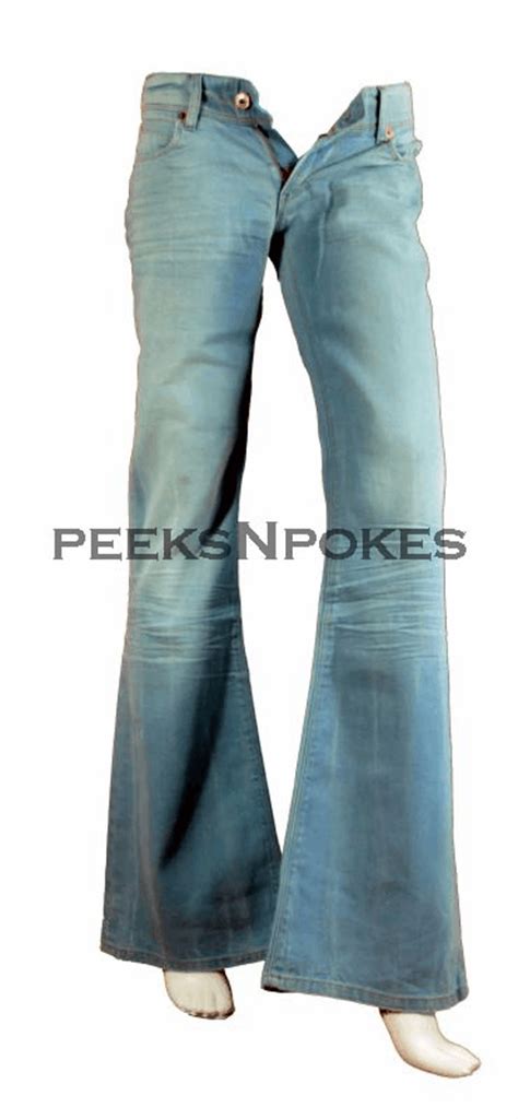 Levis 479 Irregular Damen Jeans Booty Flare Fit Blau