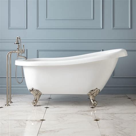 Check out our bathtub feet selection for the very best in unique or custom, handmade pieces from our bathroom shops. Valley Acrylic Imperial Claw Foot Bathtub | Baths By Design