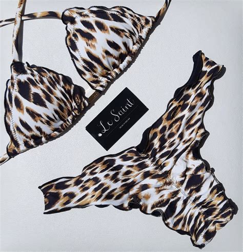 Biquíni Animal Print Com Bojo Elo7 Produtos Especiais