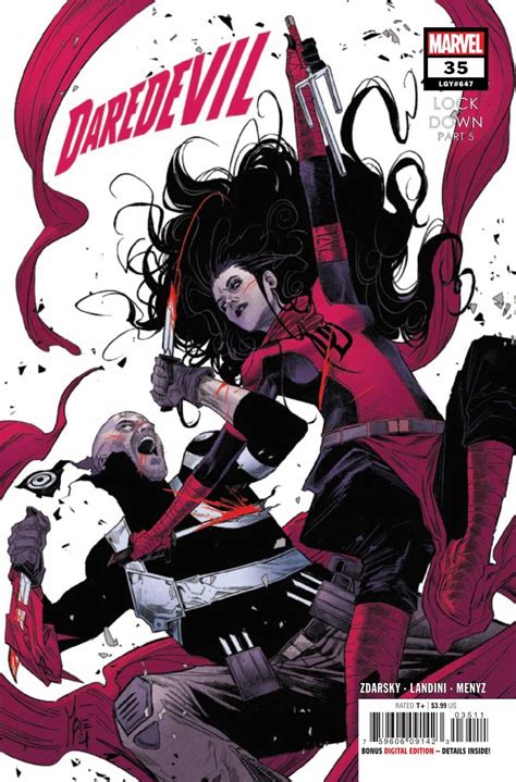 Bullseye Versus Elektra Previewing ‘daredevil 35 Comicon