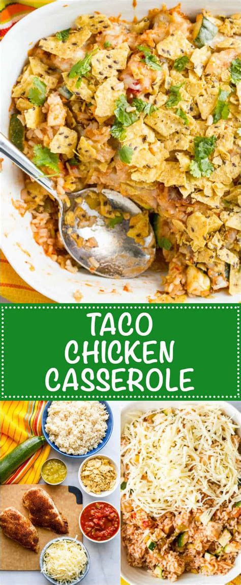 Maybe you would like to learn more about one of these? Healthy chicken taco casserole - Family Food on the Table