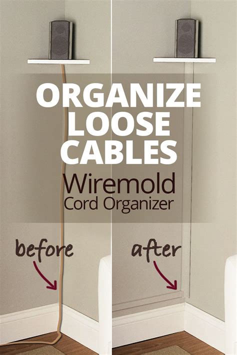 Wiremold Cornermate Cord Organizer Cmk40 Cord Organization Home