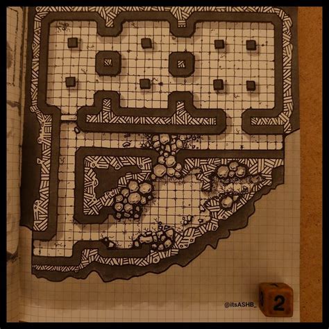 Dwarven Ruin D D Battlemap Isometric Map Dungeon Maps Fantasy Map