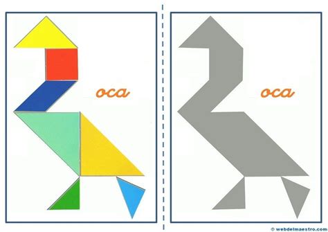 Juegos imprimibles para niños y niñas. Tangram | Tangram, Figuras geometricas para niños ...