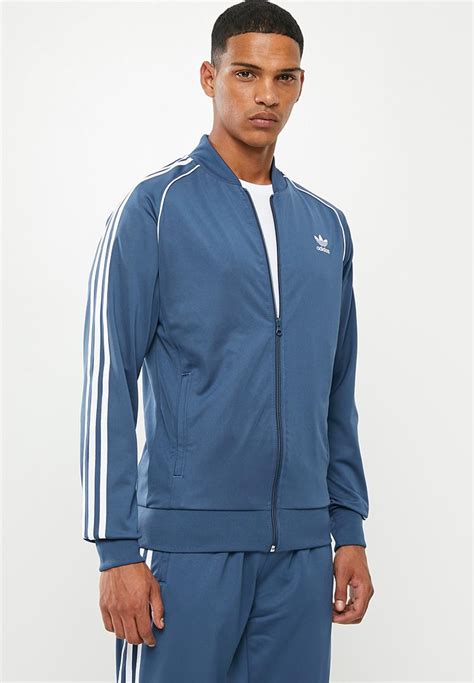 Sst Tracktop Night Marine Adidas Originals Hoodies Sweats And Jackets