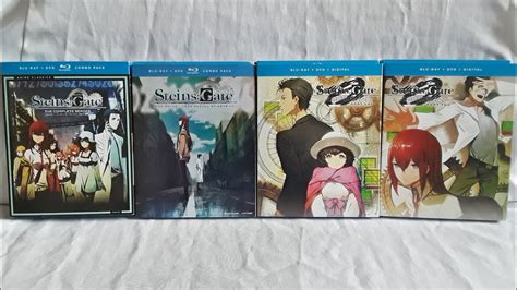 Unboxing Steinsgate Complete Anime Series Youtube