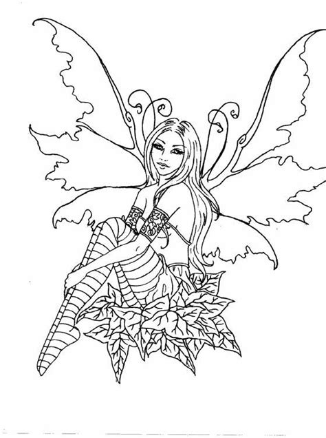 Amy Brown Fairies Coloring Pages Coloring Pages