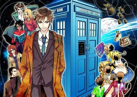 Doctor Who Anime Doctor Who Fan Art Doctor Who Anime