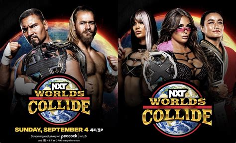News Top Matches Set For Nxt Worlds Collide Special Slice Wrestling