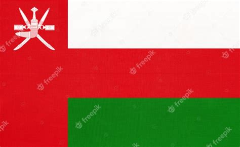 Premium Photo Sultanate Of Oman National Flag