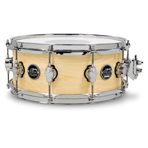 Dw Performance Series Snare Drum 14 X 55 In Natural Lacquer