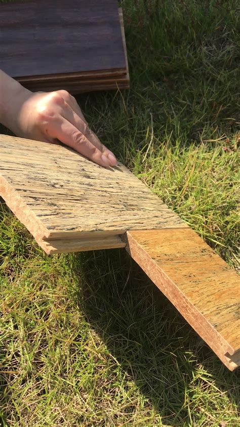 Like with all flooring products claiming to be waterproof, there is still responsibility on the part of the rsa to explain the limitations of the label when it comes to waterproof cork and bamboo flooring. Tiger Wood Texture Stripe Strand Woven Indoor Bamboo Waterproof Flooring Lumber - Buy Waterproof ...
