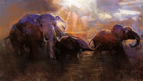 Artstation Elephants