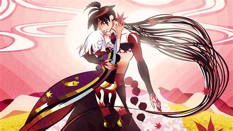 The Two Main Protagonists Of Katanagatari Shichika Kyotouryuu And