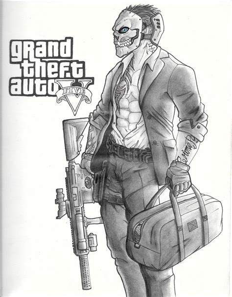 This tutorial is focused on drawing the new. GTA 5 Online by ProjectRaven001 on DeviantArt