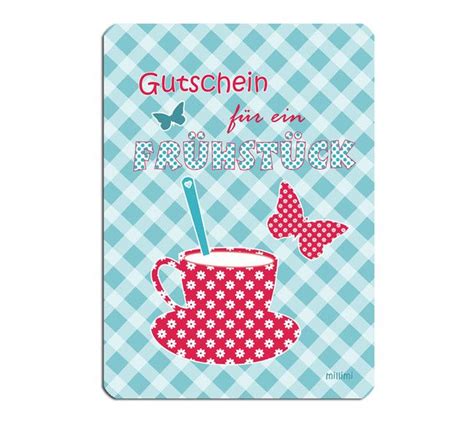 Was kann man in einen gutschein verpackungsideen für. Einen Frühstücksgutschein selber basteln - Gifts of love ! Frühstück basteln gutschein