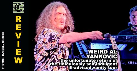 Weird Al Yankovic Live Music Review The Clothesline Digital Arts