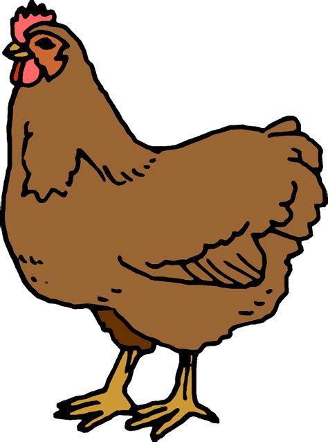 A Cartoon Chicken Clipart Best