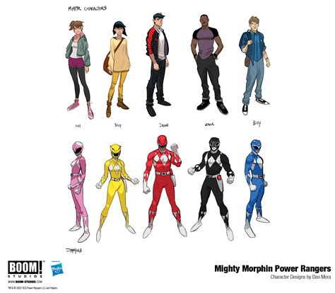 Dan Mora Retorna Para Mighty Morphin Power Rangers 100