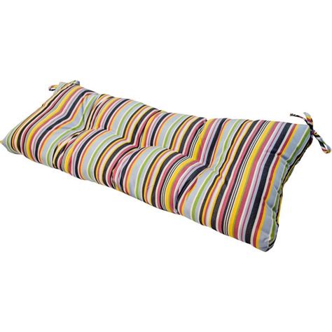 Choose from 100+ sunbrella performance fabrics. 46" Sunbrella Outdoor Swing/Bench Cushion Stripes ...