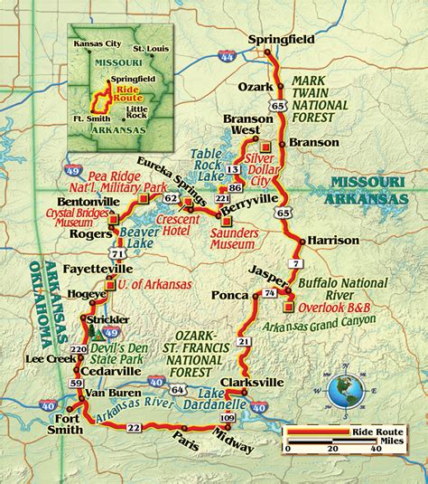 Arkansas Odyssey Circling The Northwest Quarter Of The Natural State