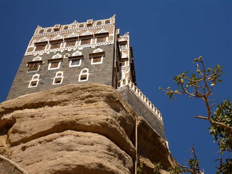 Dar Al Hajar Rock Palace — Wadi Dhahr Yemen Rick Mccharles Flickr