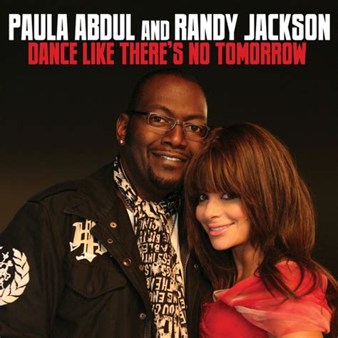 Carátula Frontal De Paula Abdul Dance Like Theres No Tomorrow Featuring Randy Jackson Cd