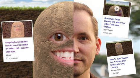 Viral Potato Lens Snapchat Story And Qanda With The Creator Phil