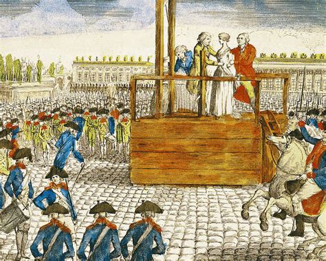 Marie antoinette was a queen we know very little about, said antoine de baecque, a historian of the french revolution and curator of the show. Execution Of Marie-antoinette 1755-93 In The Place De La ...