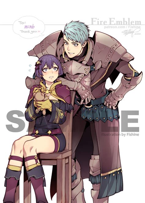 Bernadetta Von Varley And Caspar Von Bergliez Fire Emblem And 1 More