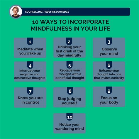 10 ways to incorporate mindfulness in your life