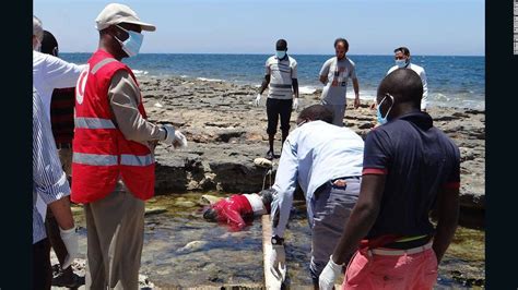 Tide Of Death Migrants Bodies Wash Ashore In Libya Cnn