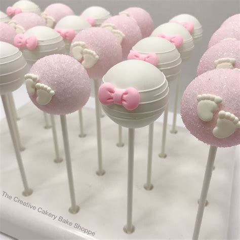 Pink Ba Shower Cake Pops The Creative Cakery Bake In Baby Shower