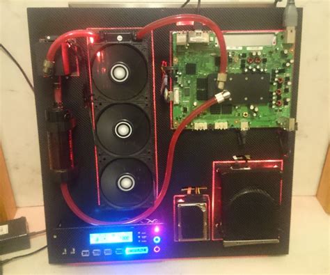 Water Cooled And Wall Mounted Xbox 360 11 Steps With Pictures