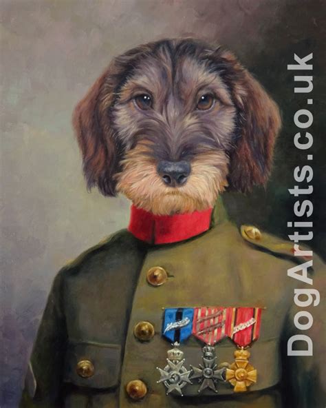 Dogs In Uniform Paintings Dog Artists