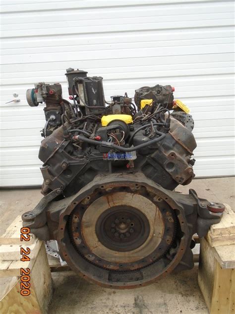 R F Engine International 73l Idi Engine Complete Good Runner Esn