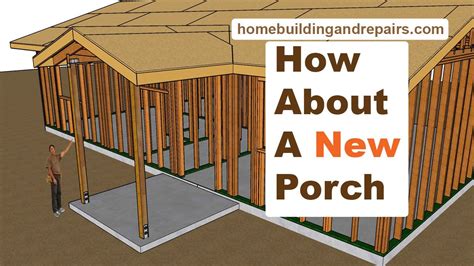 How To Add Porch With Gable Roof To Match Existing Architecture