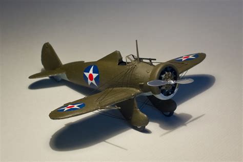 Wades Military Models Revell Pearl Harbor Boeing P 26a Peashooter 172