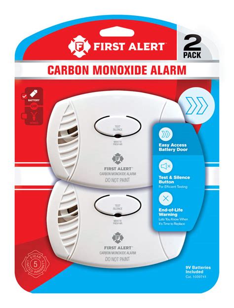 Find great deals on ebay for first alert smoke detector. First Alert Battery-Powered Electrochemical Carbon ...