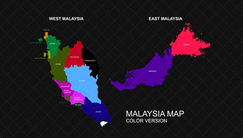 Google maps is a web mapping service developed by google. Malaysia Map Vector & 3D Pack - Zestladesign V3