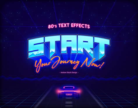 80s Retro Text Effects Vol2 By Sko4 Graphicriver