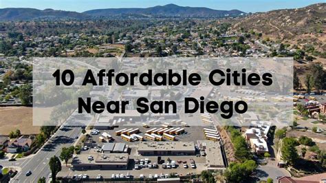 Affordable Cities Near San Diego 💰🏘️ 10 Great Cheap Places To Live