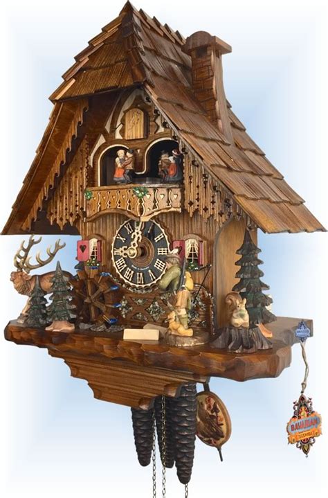 Cuckoo Clock 6209t Deer Hunter By Hones On Sale