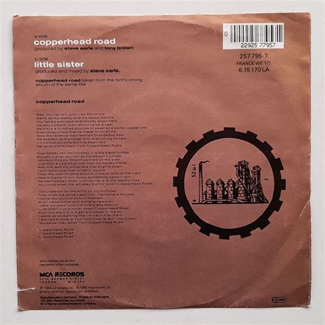 Steve Earle Copperhead Road Vinyl Shopcz