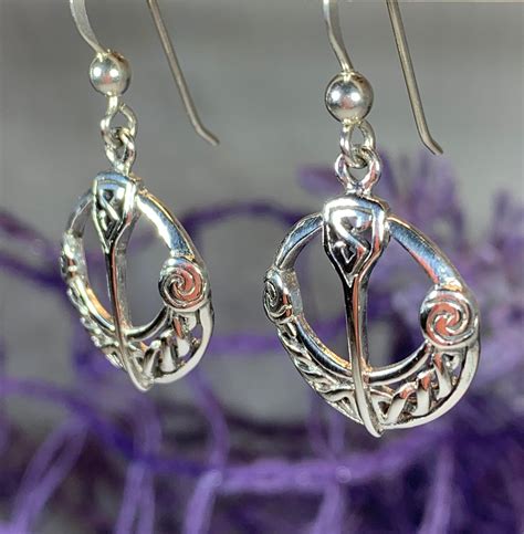 Celtic Earrings Irish Jewelry Celtic Knot Earrings Irish Dance Gift