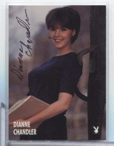 Dianne Chandler Miss Sept Autographed Playbabe Card W COA MLCD EBay