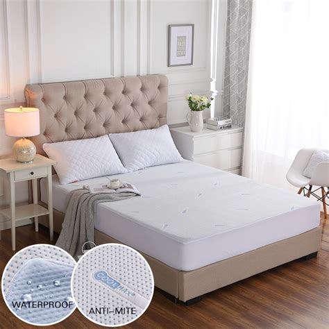 We explain all to help. Coolmax Jacquard Anti mite Bed Mattress Protection Cover ...
