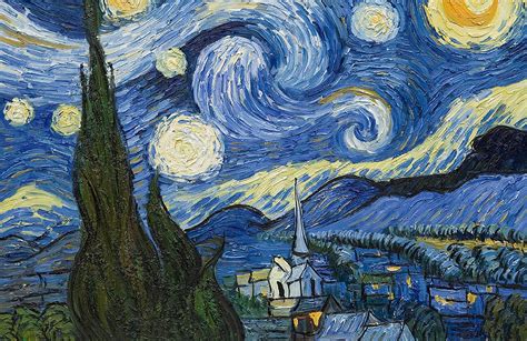 Van Gogh The Starry Night Wallpapers Wallpaper Cave